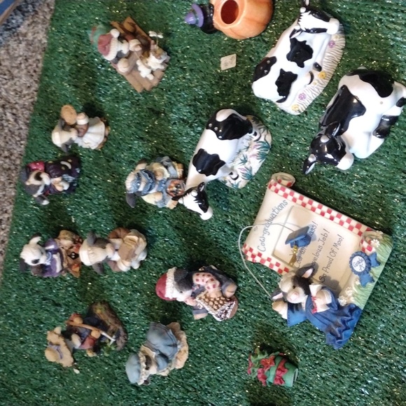Vintage Mary's moomoos cow figurines price star at $7 and up - Picture 11 of 17
